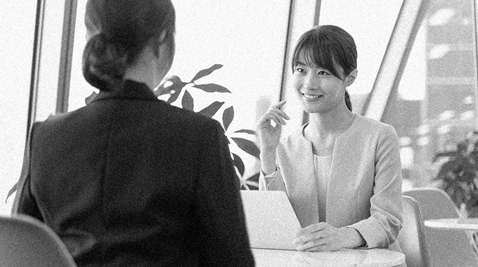 打合せをしている写真